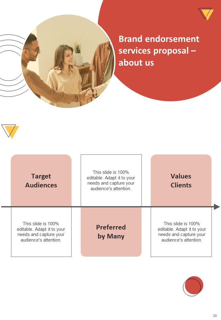 Brand Endorsement Services Proposal Example Document Report Doc Pdf Ppt