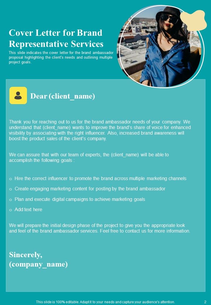 Brand Representative Proposal Template Example Document Report Doc Pdf Ppt