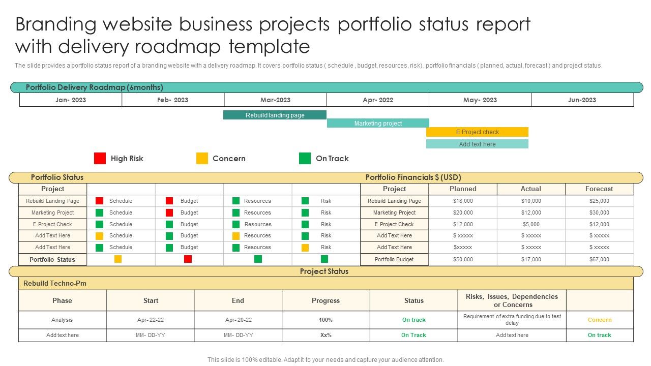 Branding_Website_Business_Projects_Portfolio_Status_Report_With_Delivery_Roadmap_Template_Clipart_PDF_Slide_1.jpg