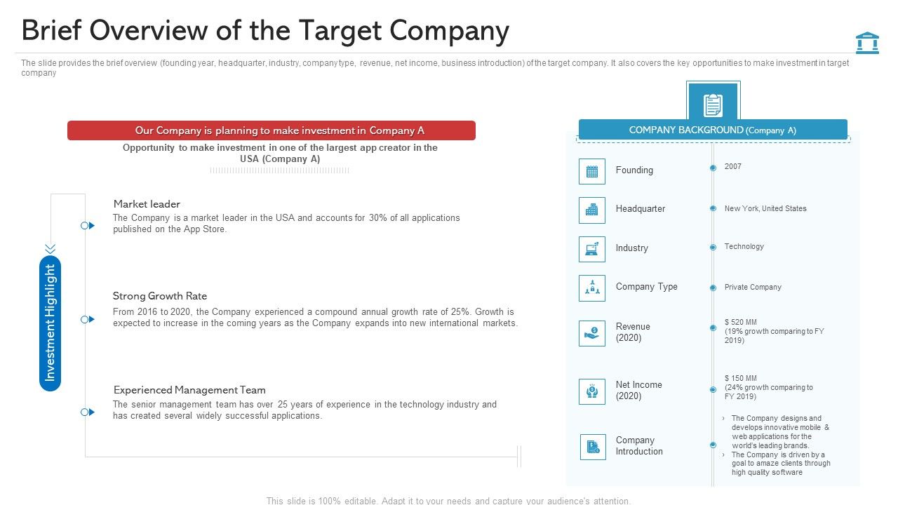 Brief_Overview_Of_The_Target_Company_Ideas_PDF_Slide_1.jpg