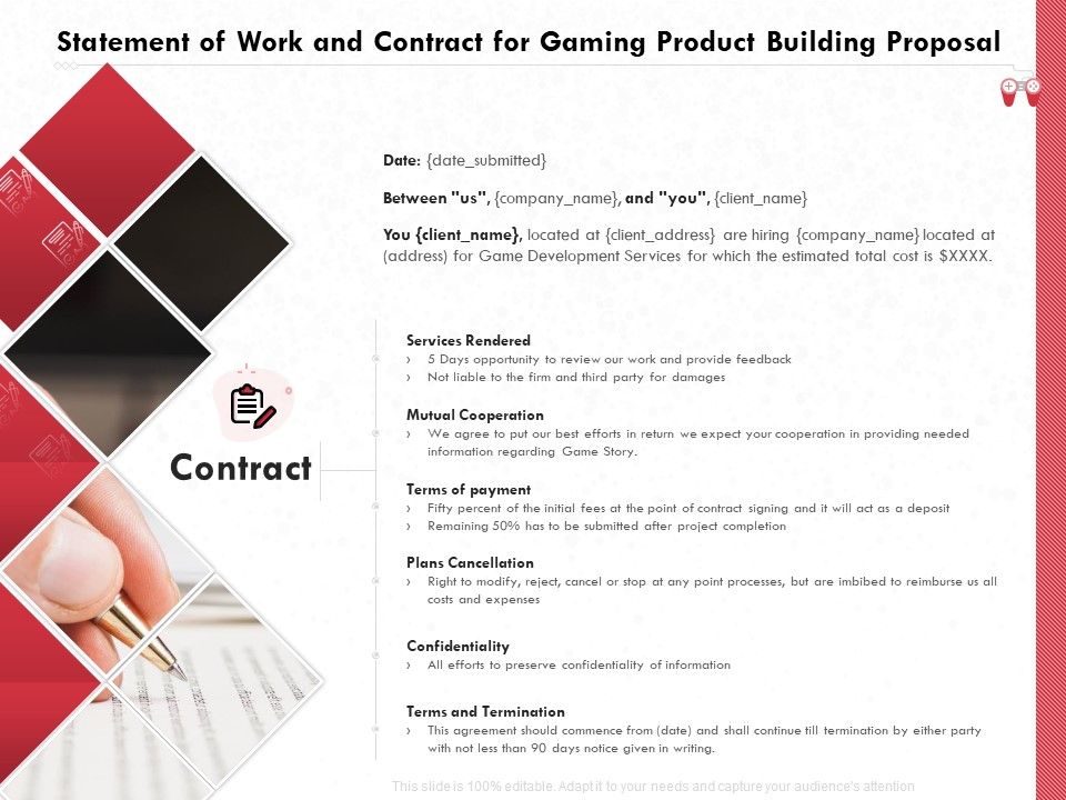 Build_A_Gaming_Computer_Statement_Of_Work_And_Contract_For_Gaming_Product_Building_Proposal_Infographics_PDF_Slide_1.jpg