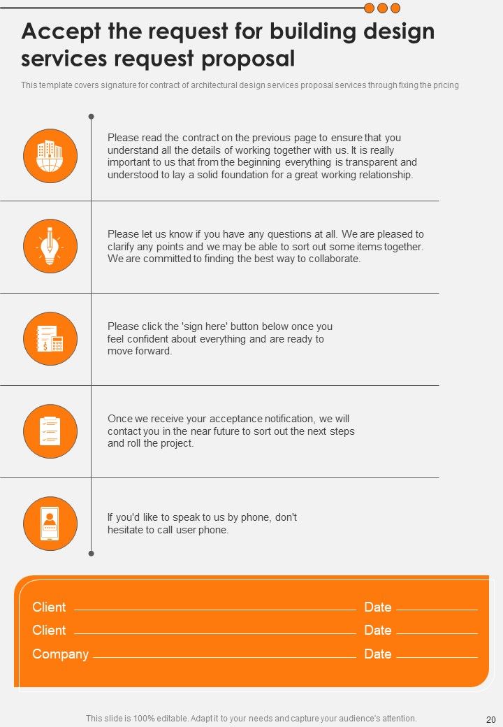 Building Design Services Request Proposal Example Document Report Doc Pdf Ppt