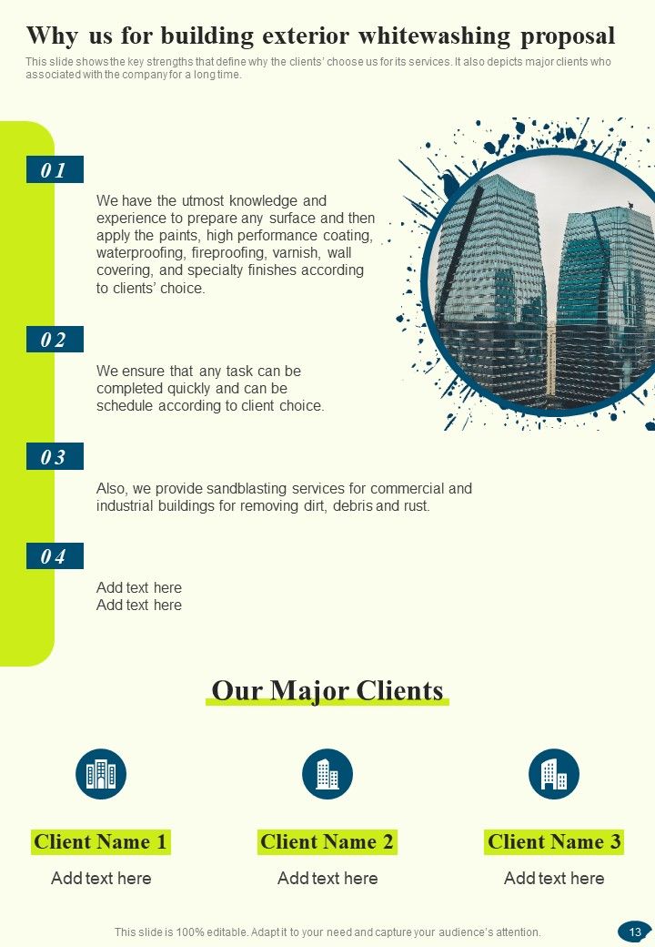 Building Exterior Whitewashing Proposal Example Document Report Doc Pdf Ppt
