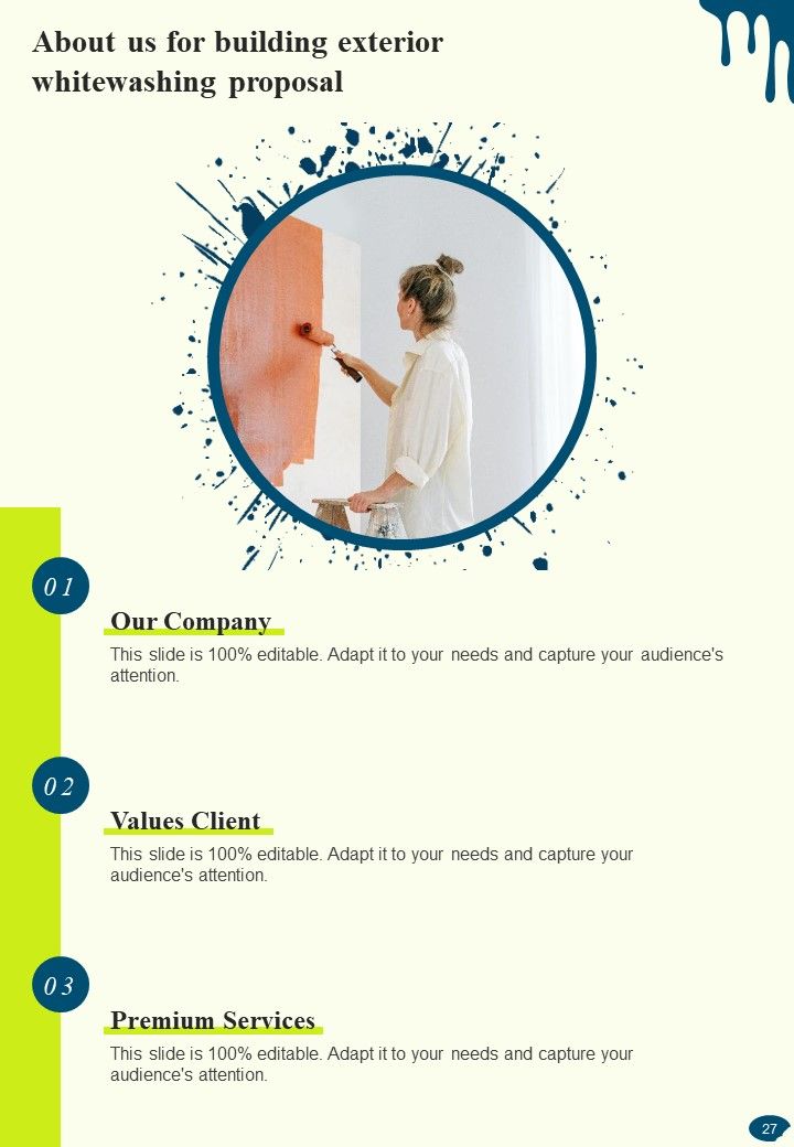Building Exterior Whitewashing Proposal Example Document Report Doc Pdf Ppt