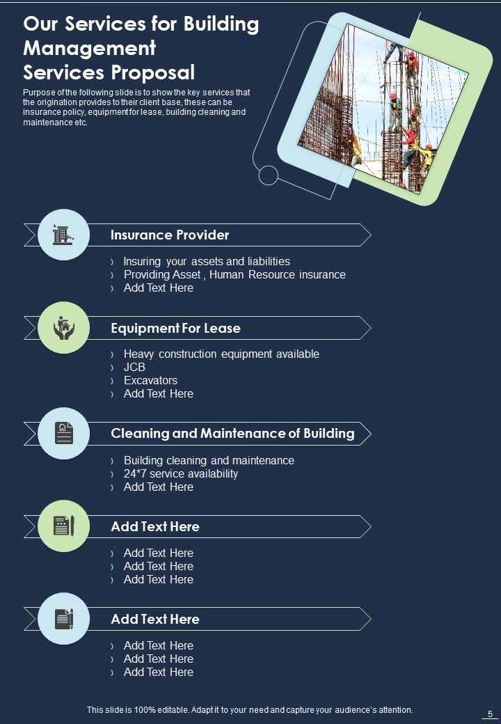 Building Management Services Proposal Example Document Report Doc Pdf Ppt