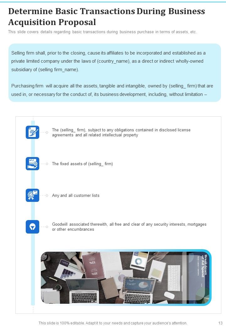 Business Acquisition Proposal Example Document Report Doc Pdf Ppt