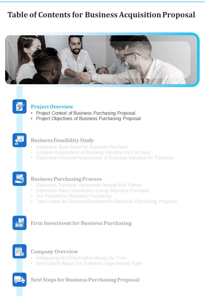 Business_Acquisition_Proposal_Table_Of_Contents_One_Pager_Sample_Example_Document_Slide_1.jpg