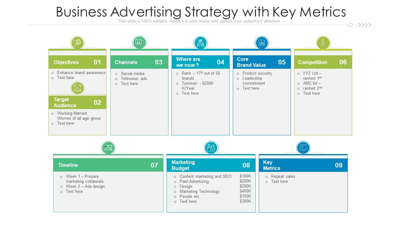Business_Advertising_Strategy_With_Key_Metrics_Ppt_Outline_Portfolio_PDF_Slide_1.jpg