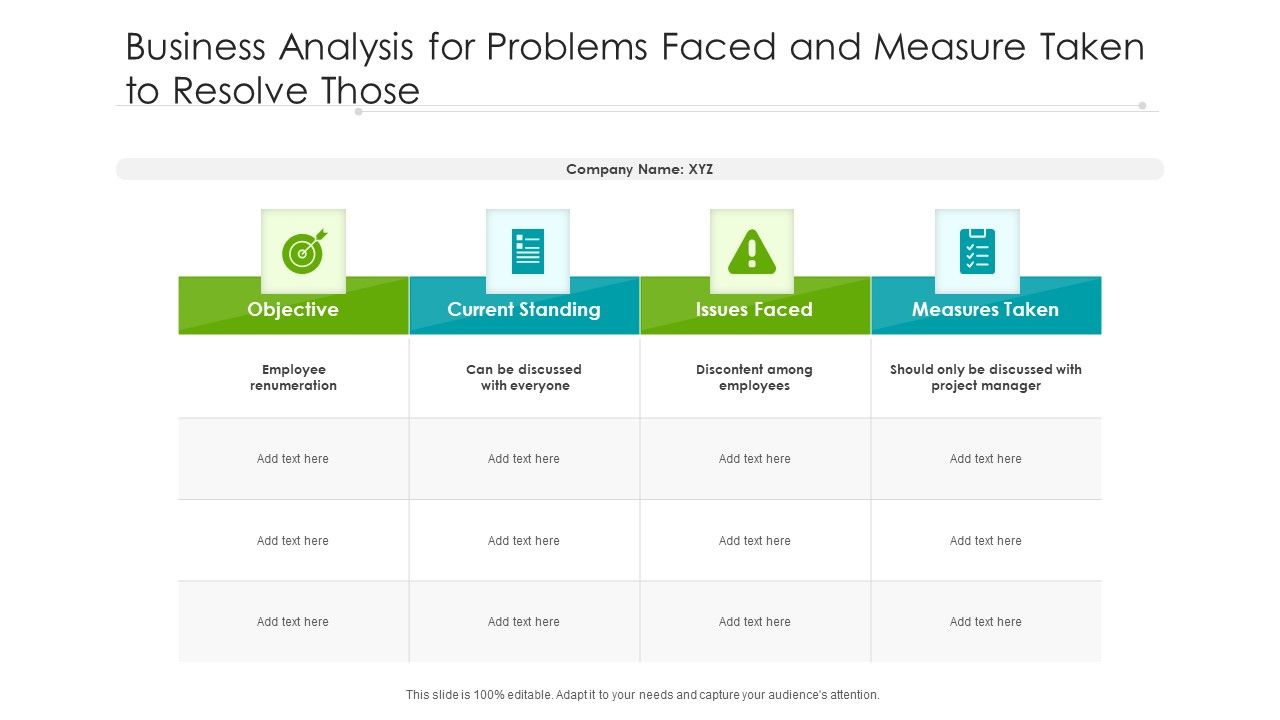 Business_Analysis_For_Problems_Faced_And_Measure_Taken_To_Resolve_Those_Ppt_PowerPoint_Presentation_Infographics_Example_PDF_Slide_1.jpg