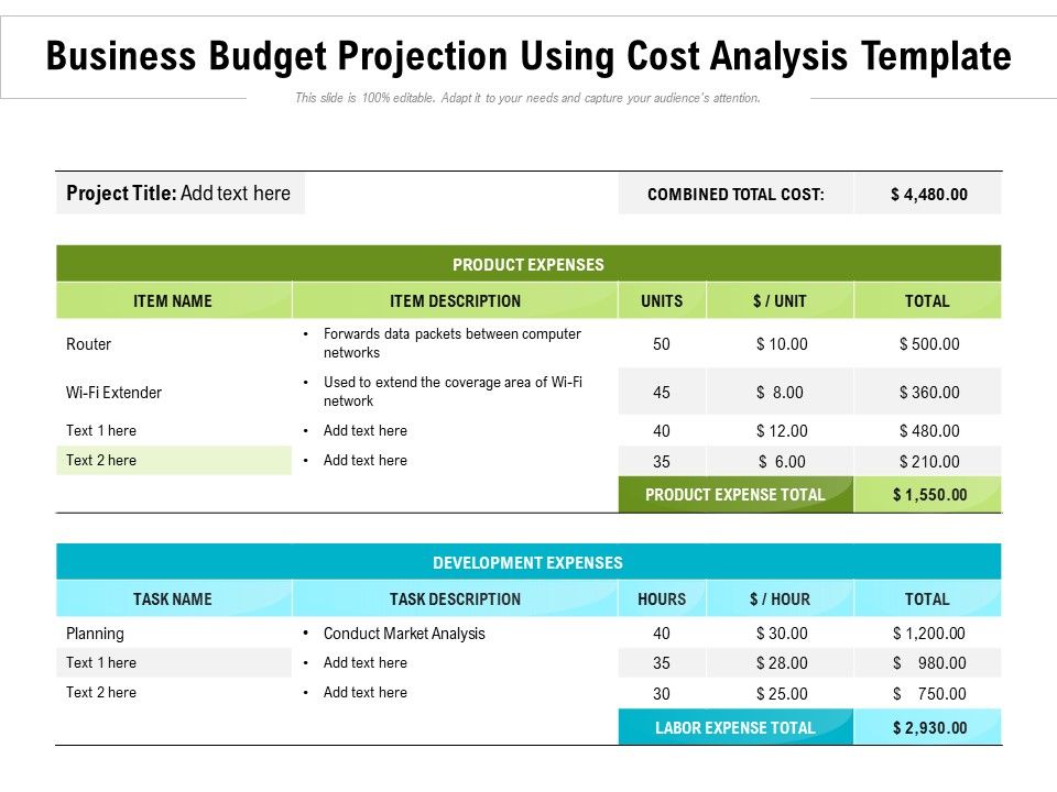 Business_Budget_Projection_Using_Cost_Analysis_Template_Ppt_PowerPoint_Presentation_File_Deck_PDF_Slide_1.jpg