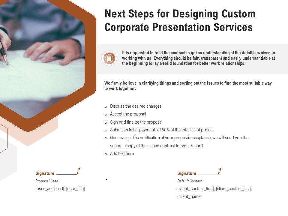 Business_Customizable_Next_Steps_For_Designing_Custom_Corporate_Presentation_Services_Graphics_PDF_Slide_1.jpg