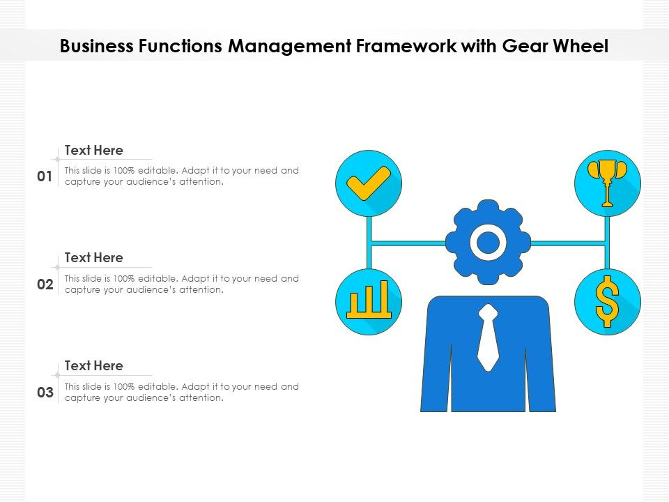 Business_Functions_Management_Framework_With_Gear_Wheel_Ppt_PowerPoint_Presentation_File_Infographics_PDF_Slide_1.jpg