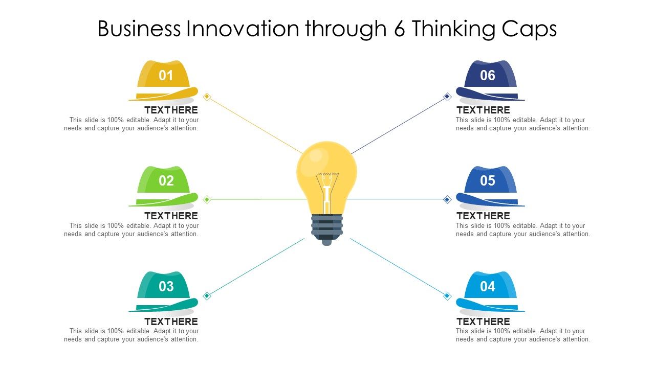 Business_Innovation_Through_6_Thinking_Caps_Ppt_PowerPoint_Presentation_File_Pictures_PDF_Slide_1.jpg