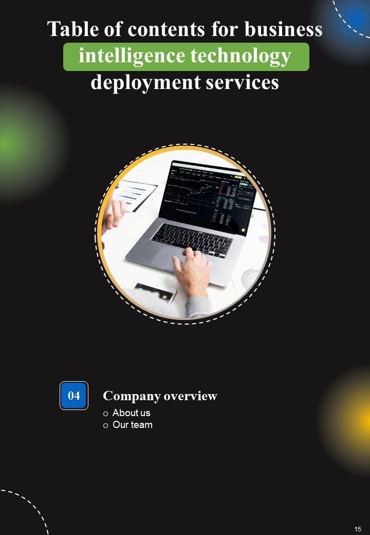 Business Intelligence Technology Deployment Proposal Example Document Report Doc Pdf Ppt