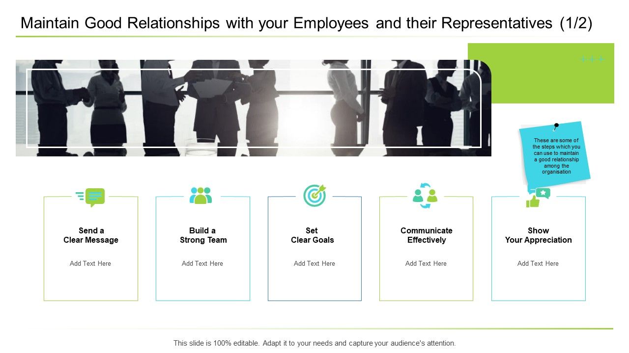 Business_Management_Maintain_Good_Relationships_With_Your_Employees_And_Their_Representatives_Summary_PDF_Slide_1.jpg