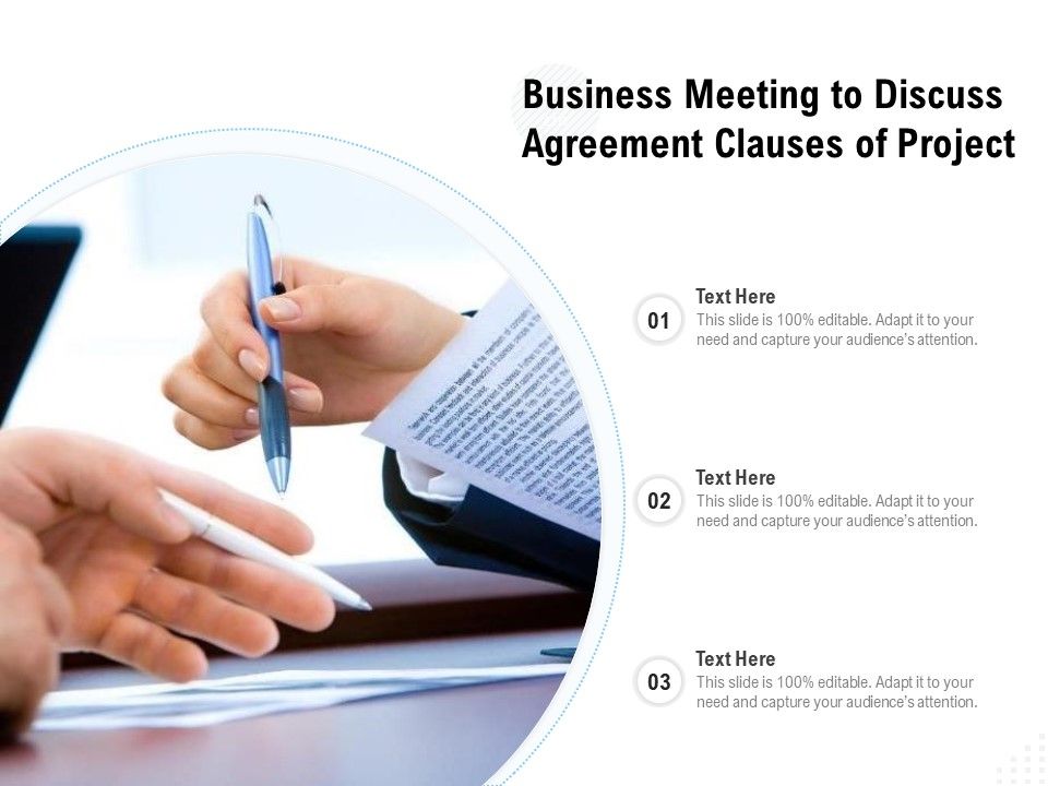 Business_Meeting_To_Discuss_Agreement_Clauses_Of_Project_Ppt_PowerPoint_Presentation_File_Visual_Aids_PDF_Slide_1.jpg