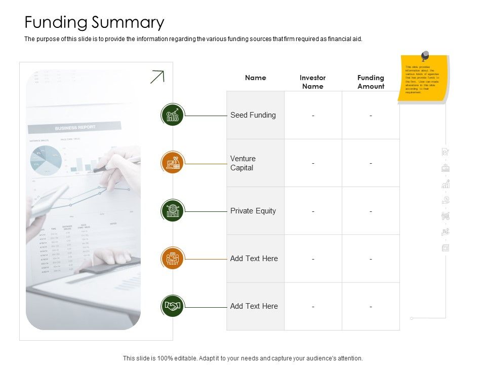Business_Planning_And_Strategy_Playbook_Funding_Summary_Portrait_PDF_Slide_1.jpg