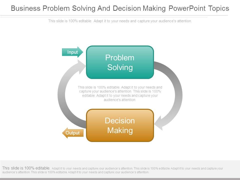 Business_Problem_Solving_And_Decision_Making_Powerpoint_Topics_1.jpg