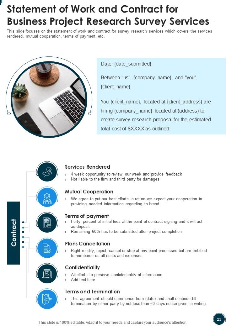 Business Project Research Survey Proposal Example Document Report Doc Pdf Ppt