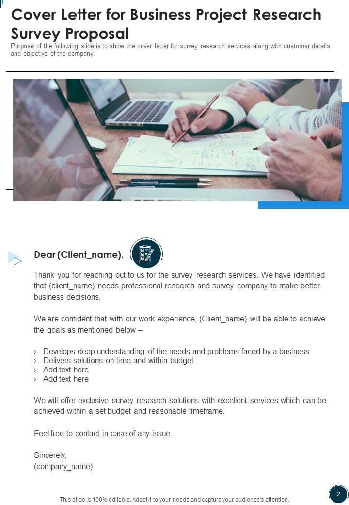 Business Project Research Survey Proposal Example Document Report Doc Pdf Ppt