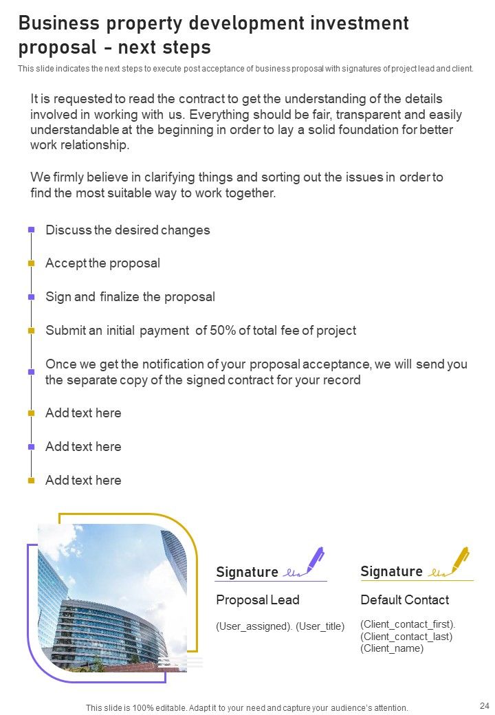 Business Property Development Investment Proposal Example Document Report Doc Pdf Ppt