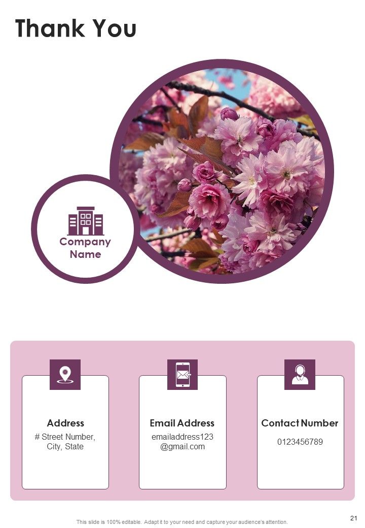 Business Proposal For Event Florist Enterprise Example Document Report Doc Pdf Ppt