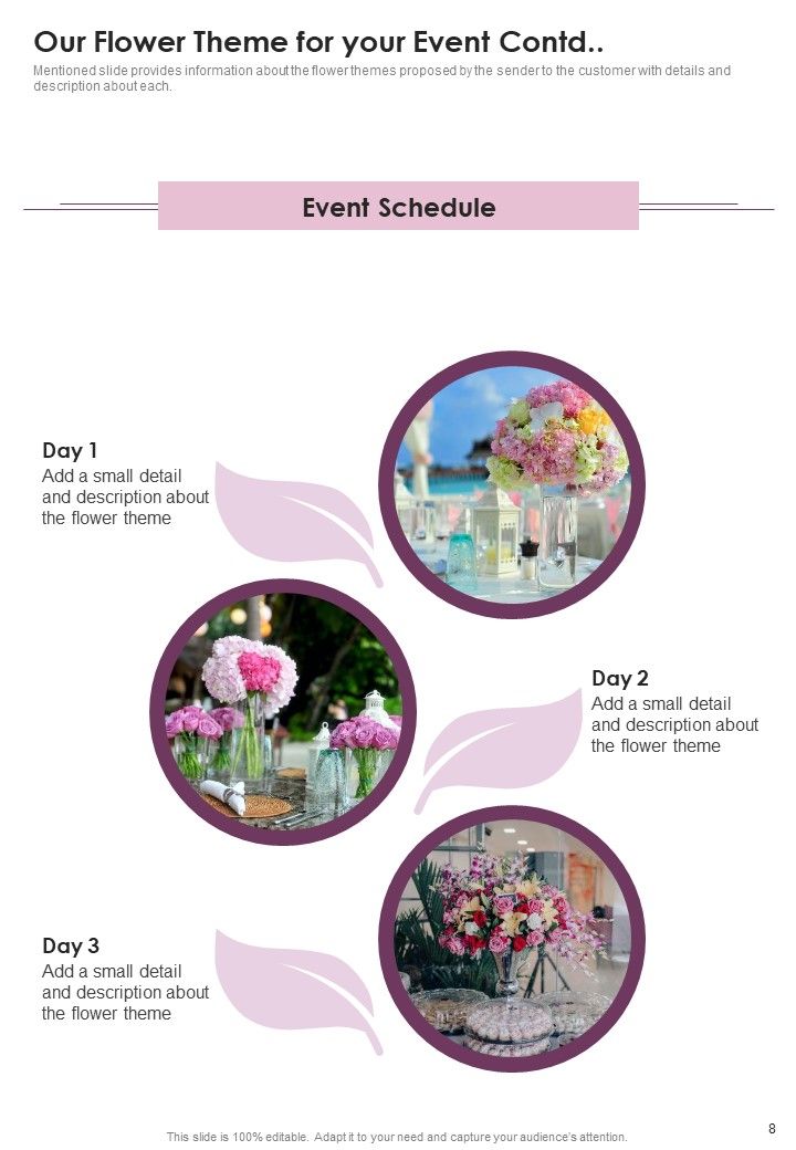 Business Proposal For Event Florist Enterprise Example Document Report Doc Pdf Ppt