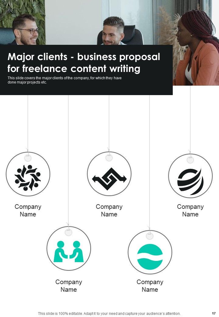 Business Proposal For Freelance Content Writing Example Document Report Doc Pdf Ppt