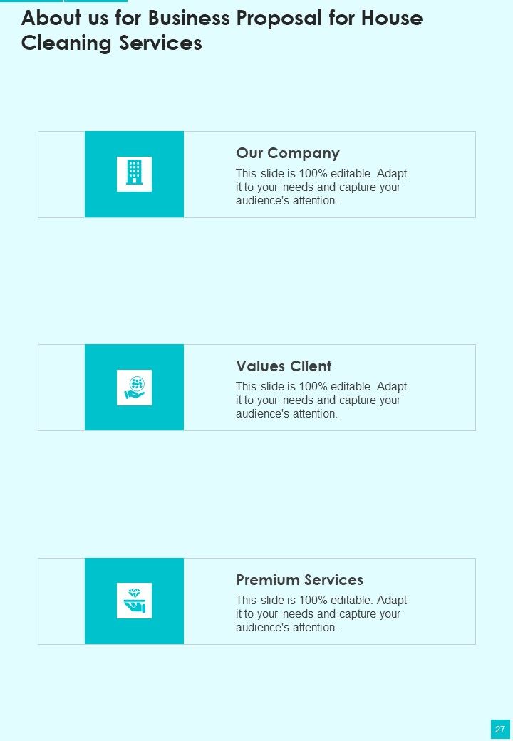 Business Proposal For House Cleaning Services Example Document Report Doc Pdf Ppt