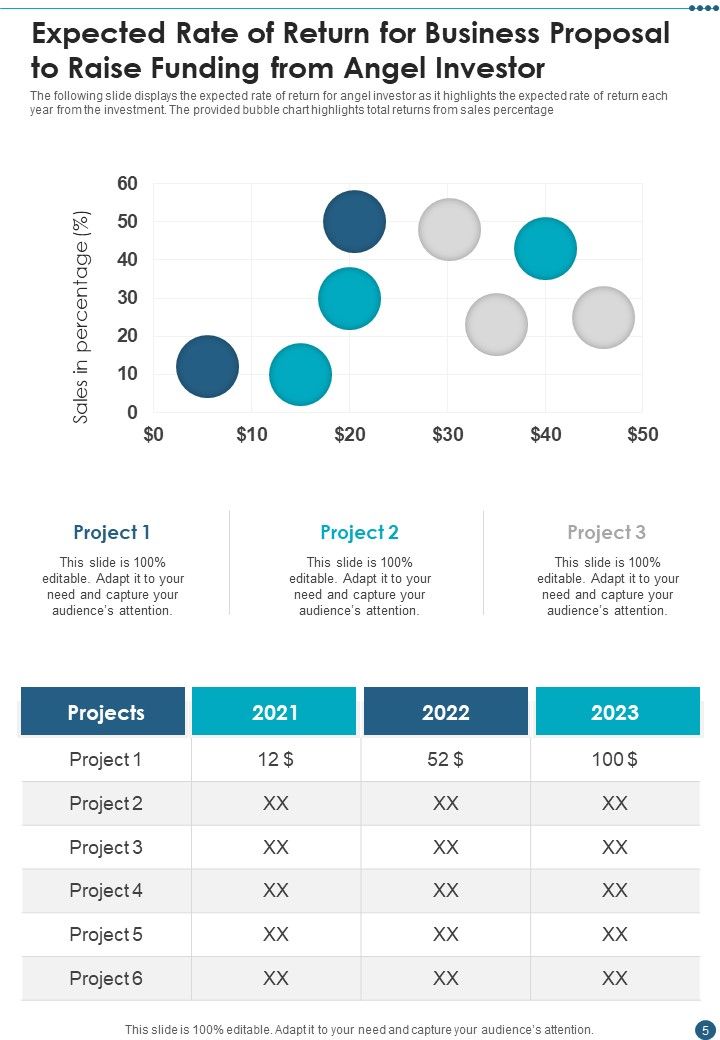 Business Proposal To Raise Funding From Angel Investor Example Document Report Doc Pdf Ppt