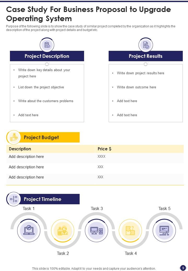 Business Proposal To Upgrade Operating System Example Document Report Doc Pdf Ppt