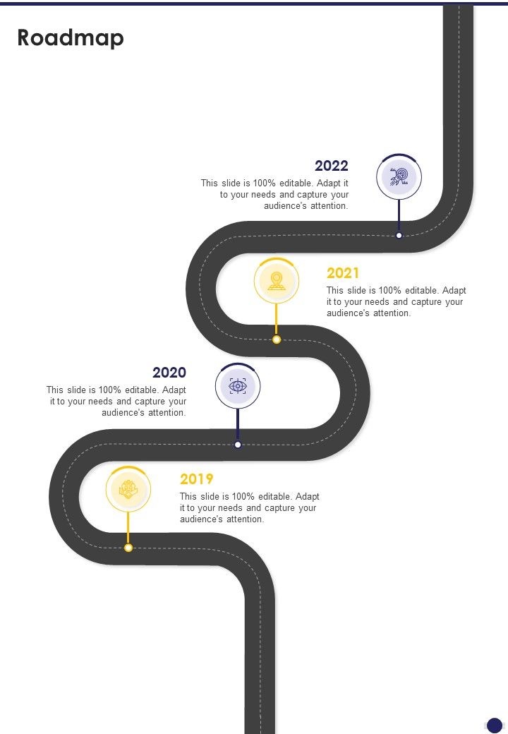 Business Proposal To Upgrade Operating System Roadmap One Pager Sample Example Document Slide01