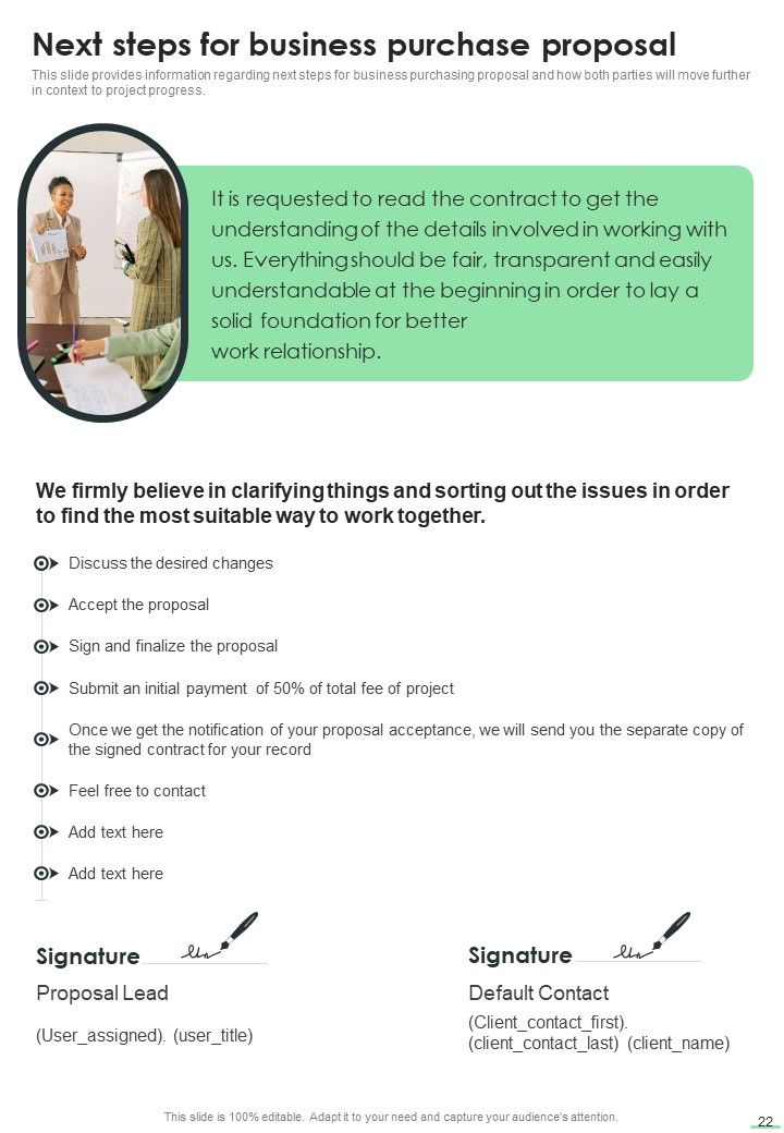 Business Purchase Proposal Example Document Report Doc Pdf Ppt