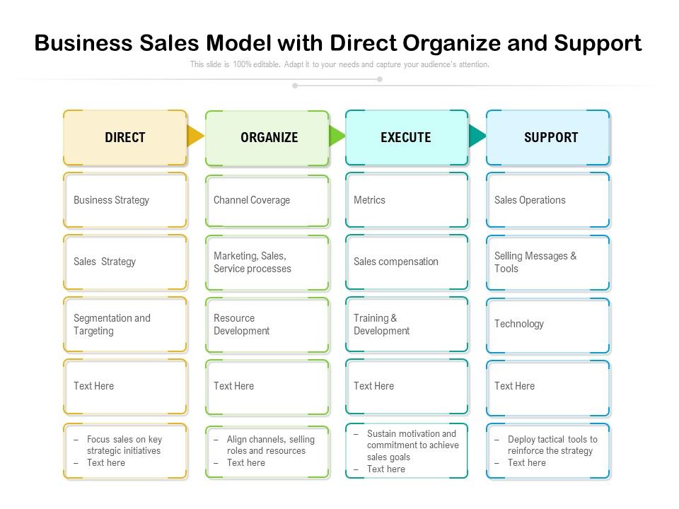 Business_Sales_Model_With_Direct_Organize_And_Support_Ppt_PowerPoint_Presentation_Gallery_Infographic_Template_PDF_Slide_1.jpg