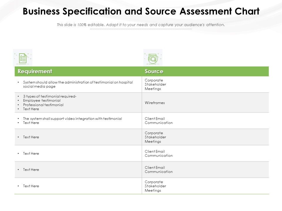 Business_Specification_And_Source_Assessment_Chart_Ppt_PowerPoint_Presentation_Portfolio_Clipart_PDF_Slide_1.jpg