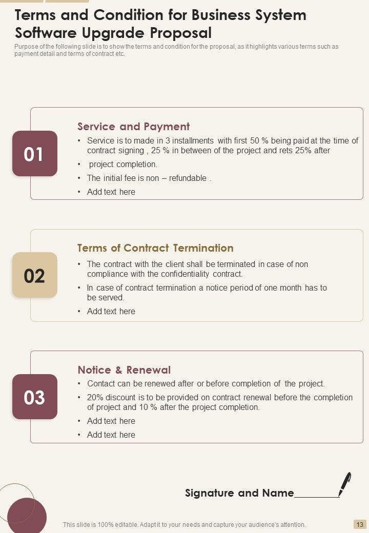 Business System Software Upgrade Proposal Example Document Report Doc Pdf Ppt