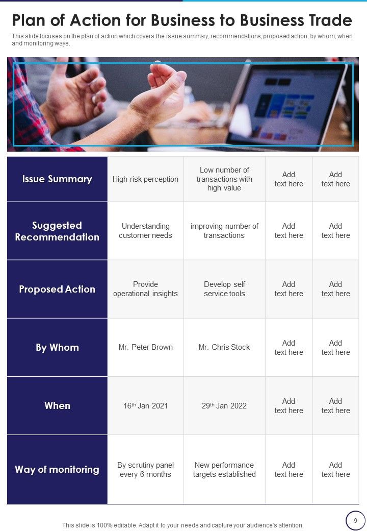 Business To Business Trade Proposal Example Document Report Doc Pdf Ppt