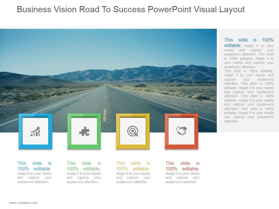 Business_Vision_Road_To_Success_Ppt_PowerPoint_Presentation_Example_Slide_1.jpg