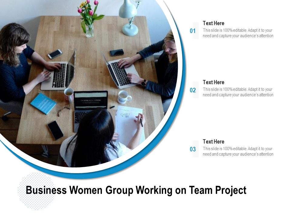 Business_Women_Group_Working_On_Team_Project_Ppt_PowerPoint_Presentation_Example_File_PDF_Slide_1.jpg