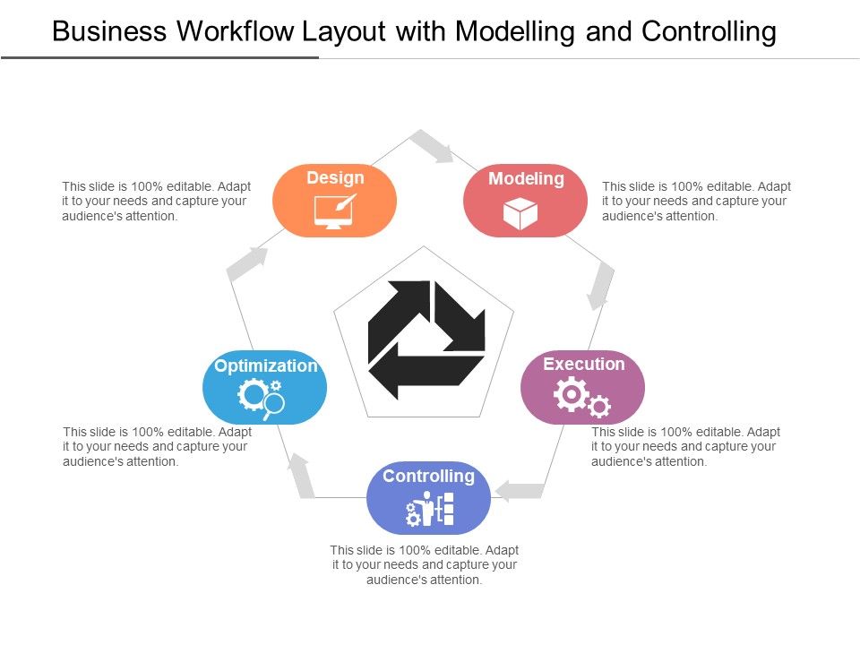 Business_Workflow_Layout_With_Modelling_And_Controlling_Ppt_PowerPoint_Presentation_File_Diagrams_PDF_Slide_1.jpg