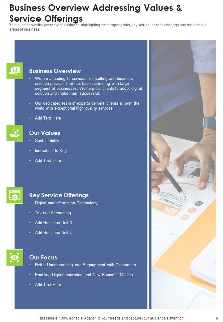 Business Yearly Report One Pager Documents