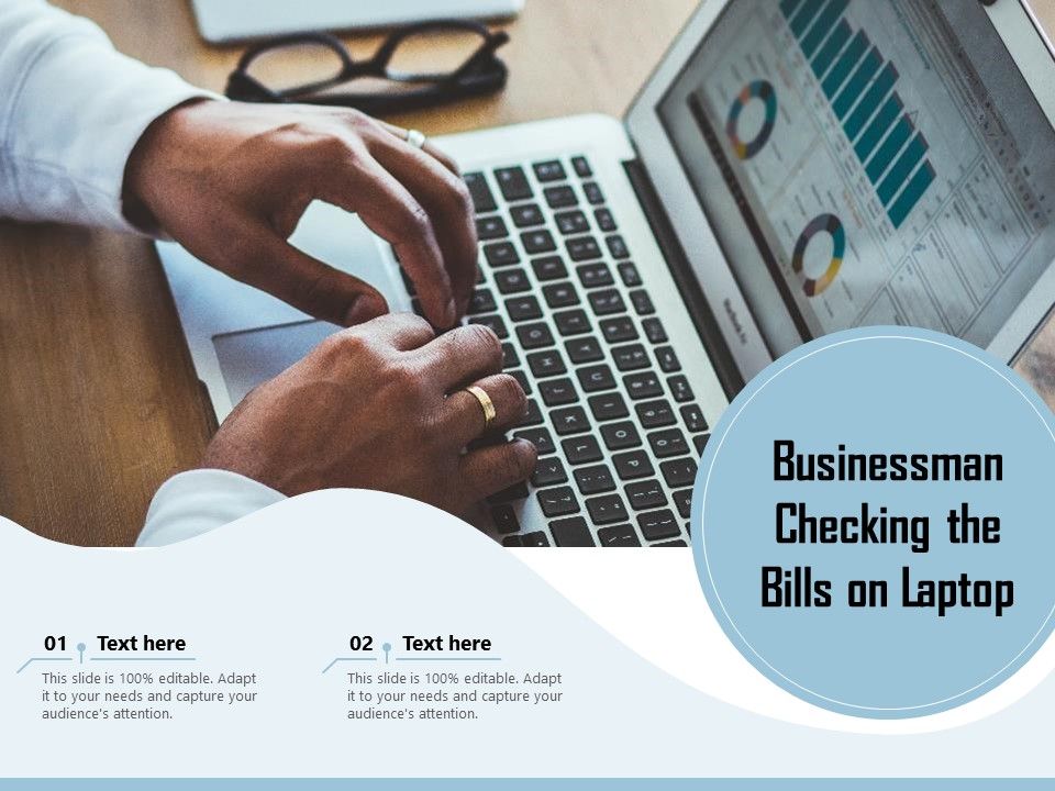 Businessman_Checking_The_Bills_On_Laptop_Ppt_PowerPoint_Presentation_Portfolio_Smartart_PDF_Slide_1.jpg