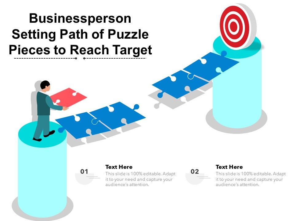Businessperson_Setting_Path_Of_Puzzle_Pieces_To_Reach_Target_Ppt_PowerPoint_Presentation_File_Graphics_PDF_Slide_1.jpg