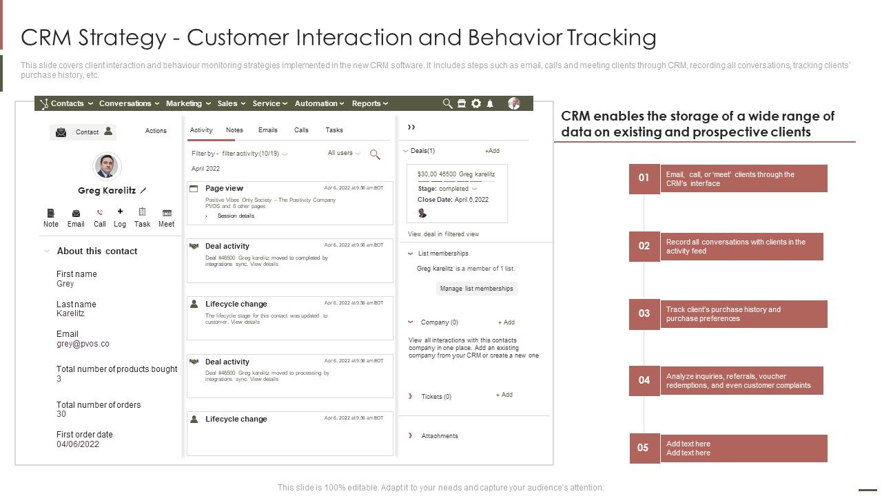 CRM_Strategy_Customer_Interaction_And_Behavior_Tracking_Elements_PDF_Slide_1.jpg