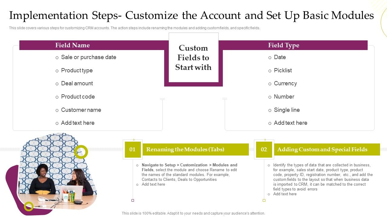 CRM_System_Deployment_Plan_Implementation_Steps_Customize_The_Account_And_Set_Up_Summary_PDF_Slide_1.jpg