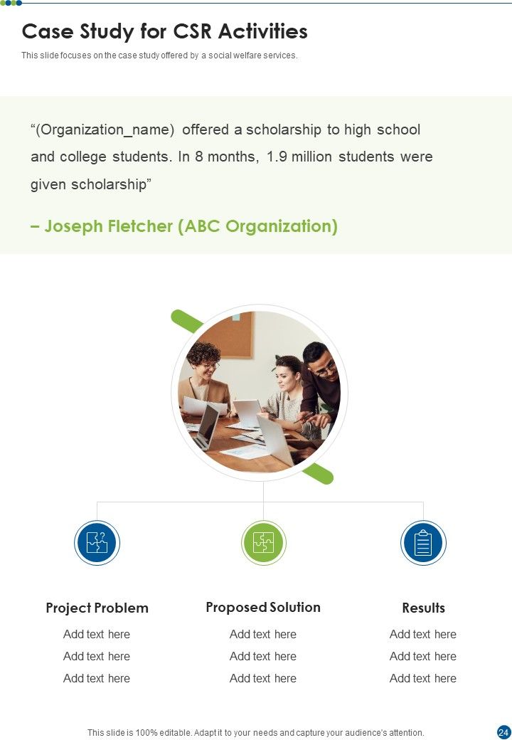 CSR Activities Proposal Example Document Report Doc Pdf Ppt