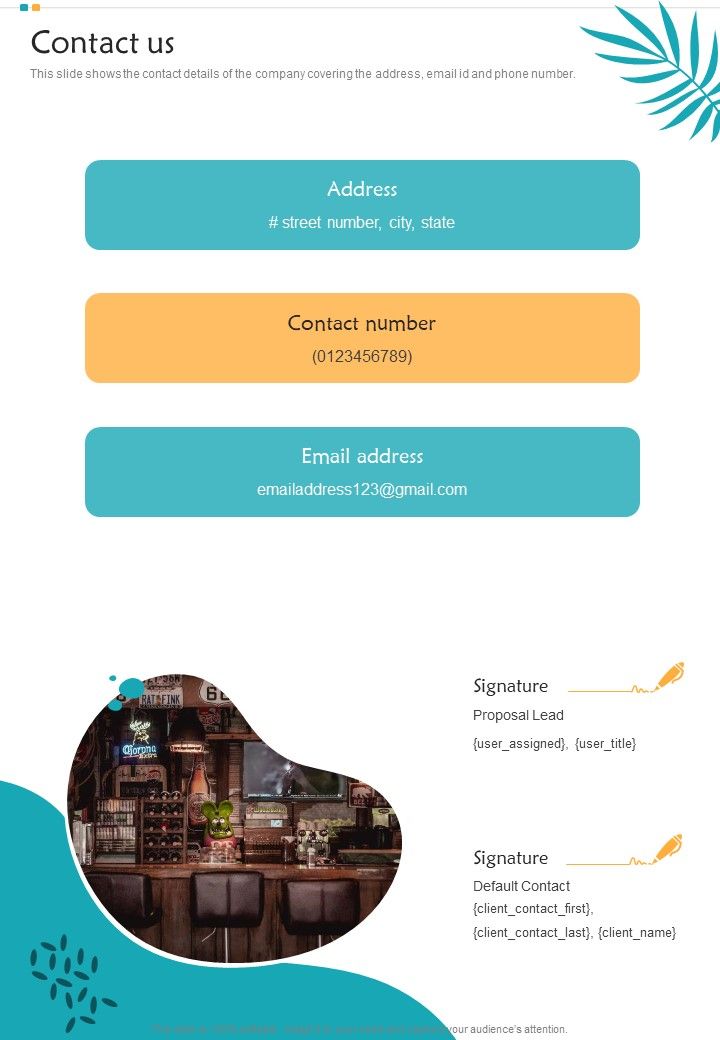Cafe_Franchise_Proposal_Contact_Us_One_Pager_Sample_Example_Document_Slide_1.jpg