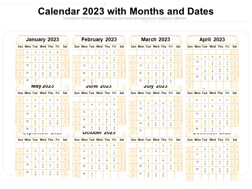 Calendar_2023_With_Months_And_Dates_Ppt_PowerPoint_Presentation_Gallery_Picture_PDF_Slide_1.jpg