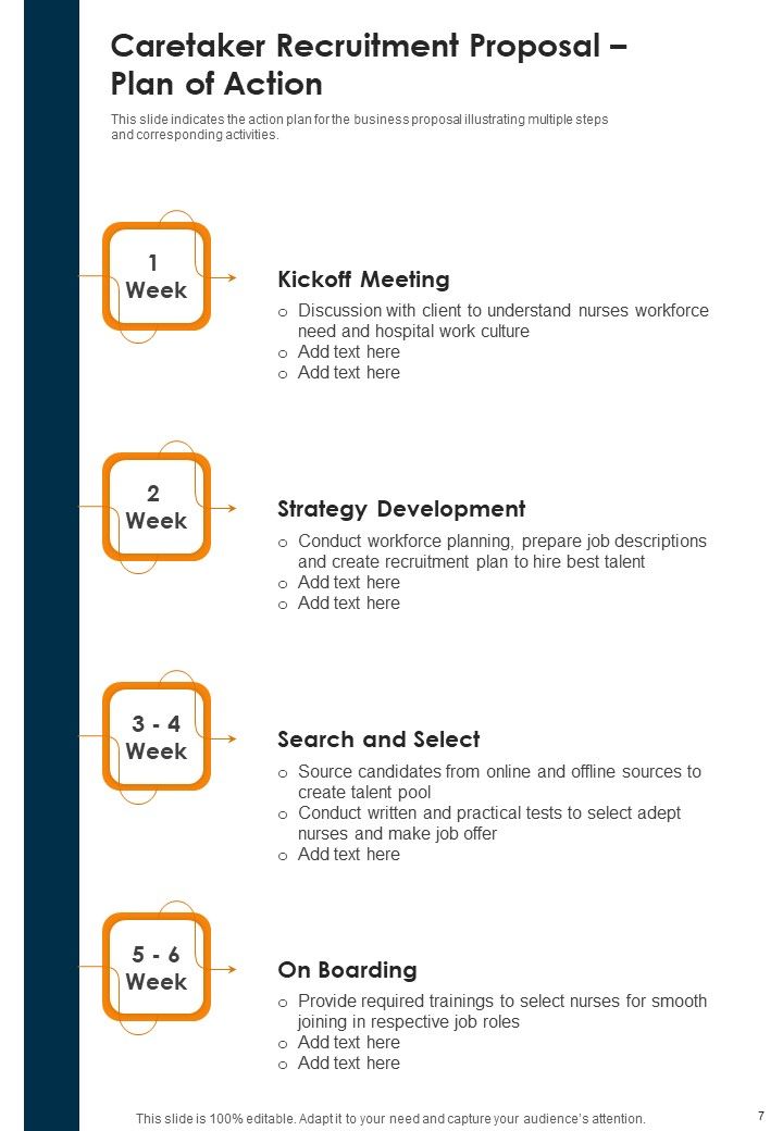 Caretaker Recruitment Proposal Example Document Report Doc Pdf Ppt