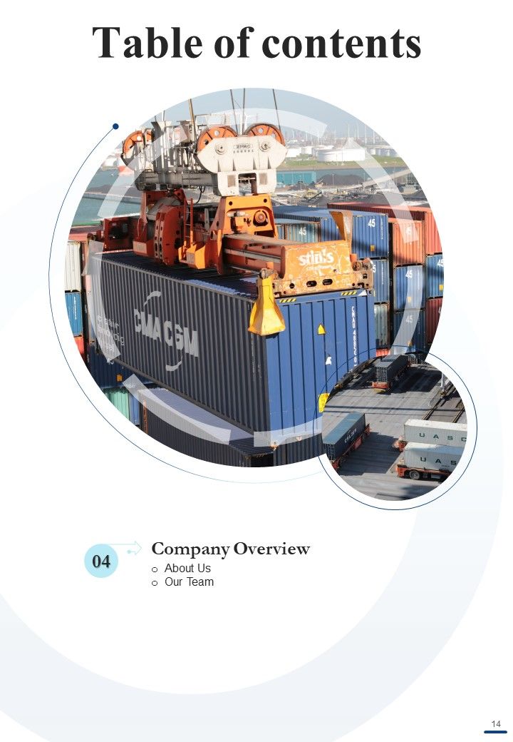 Cargo Trucking Proposal Example Document Report Doc Pdf Ppt